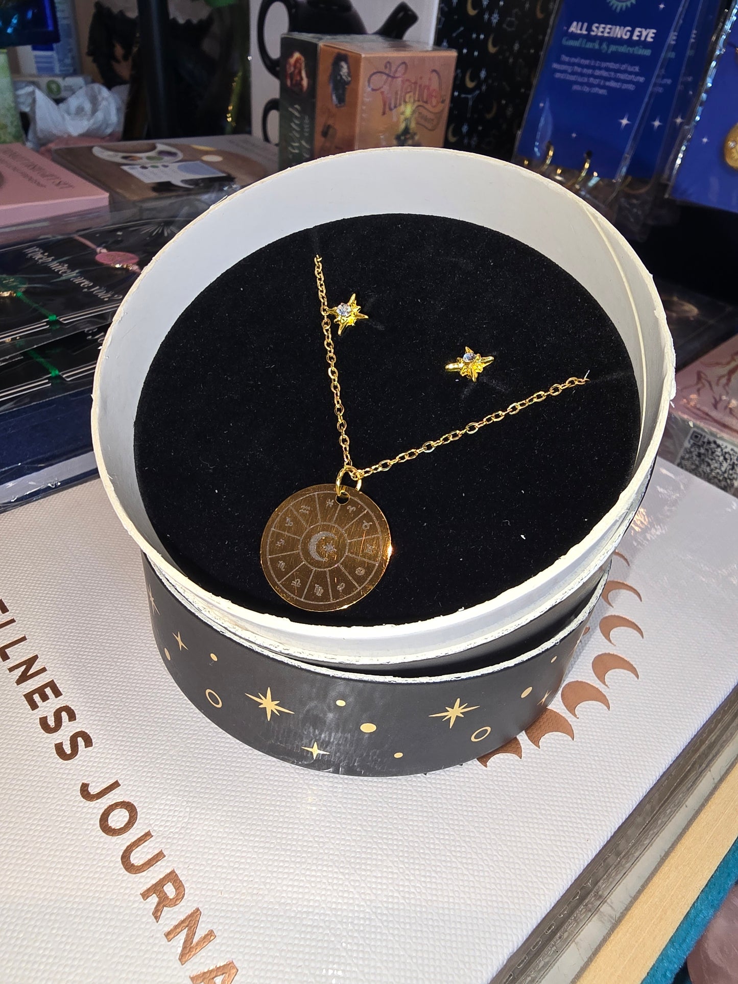 Astrology Wheel Of The Year Jewellery Set