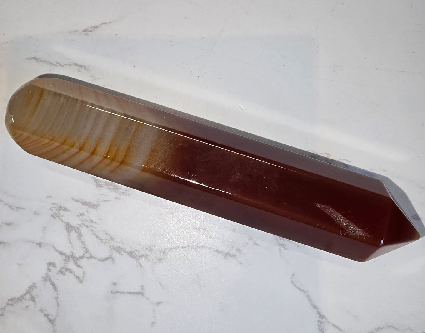 Carnelian Massage/Healing Wand