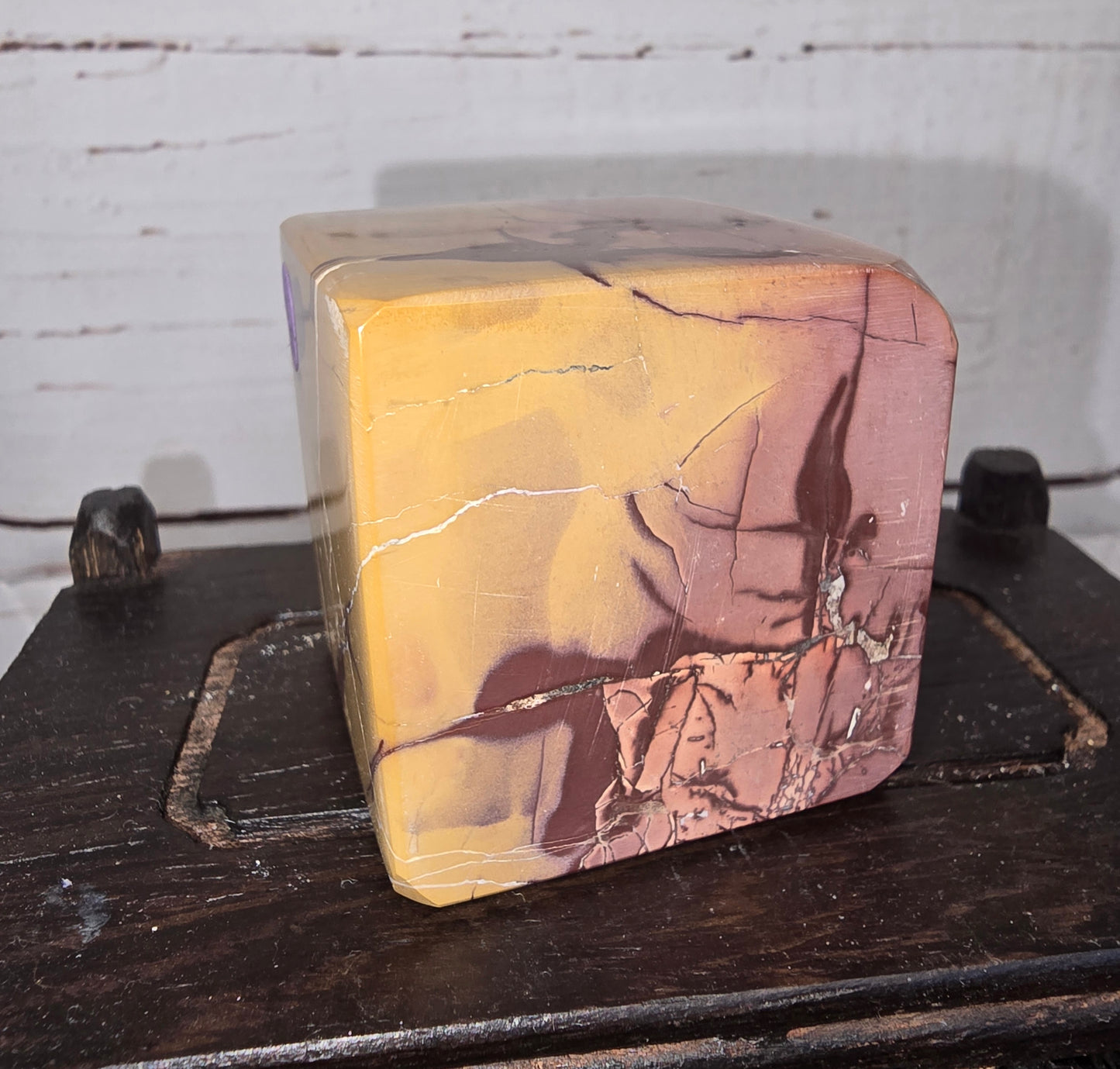 Mookaite Cube