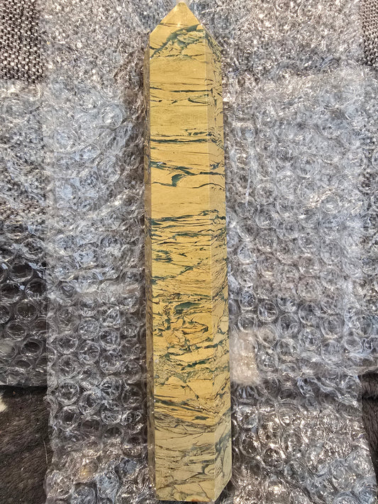 Yellow Phoenix Stone Tower - A