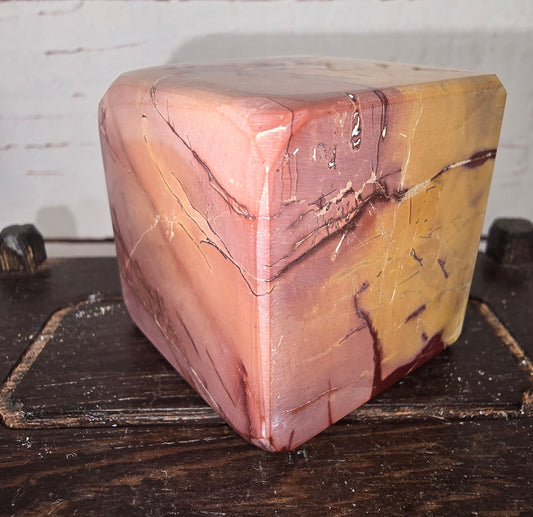 Mookaite Cube