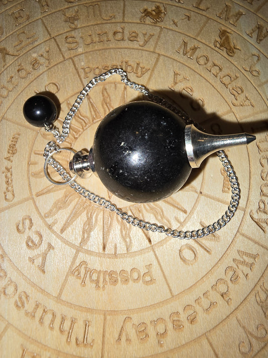 Black Tourmaline Pendulum